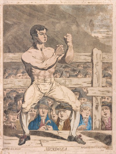 Mendoza, pub. 1788 by James Gillray