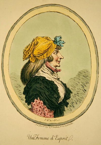A Woman of Spirit by James Gillray