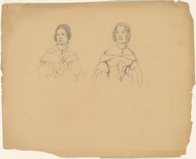 Two Women by James Goodwyn Clonney