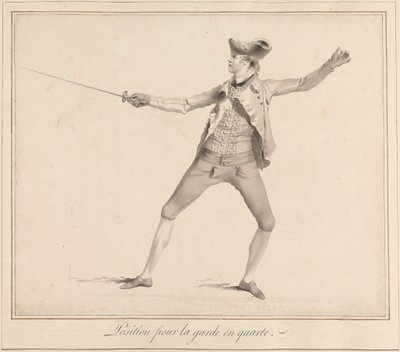 Position for the Guard in Quarte by James Gwin