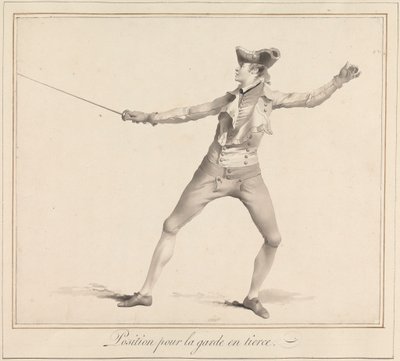 Position for Guard in Tierce by James Gwin