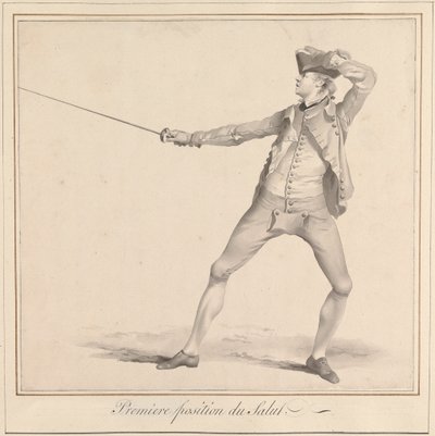 First Position of the Salute by James Gwin
