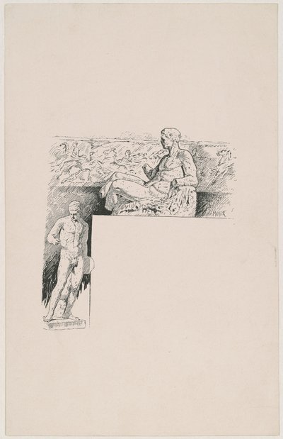 Casts from Antique Sculpture: The Parthenon by James Henry Moser