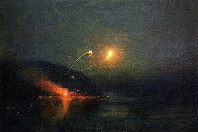 Fireworks Across the Potomac, 1902 by James Henry Moser