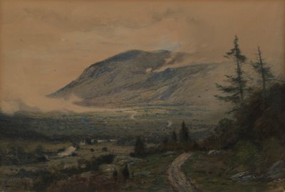 Mountain and Valley, 1893 by James Henry Moser