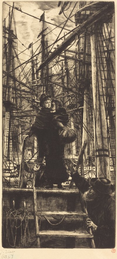 Emigrants by James Jacques Joseph Tissot