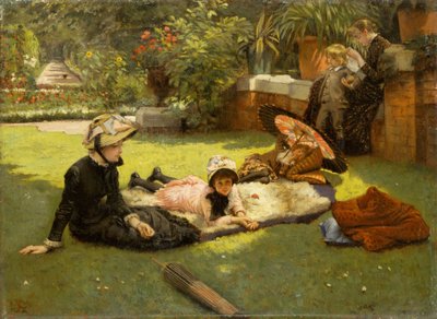 In Full Sunlight by James Jacques Joseph Tissot