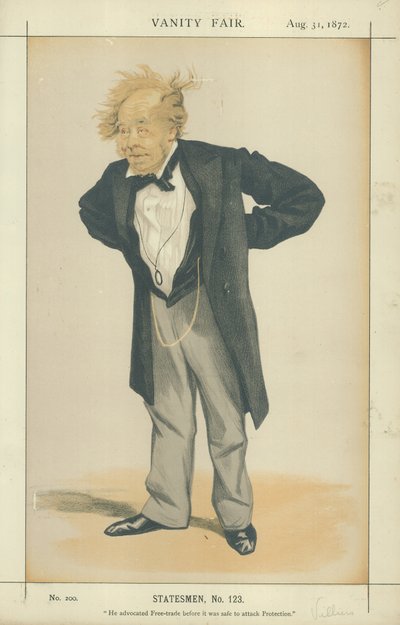 Rt Hon Charles Pelham Villiers by James Jacques Joseph Tissot