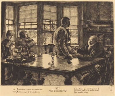 The Departure by James Jacques Joseph Tissot