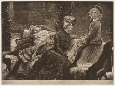 The Garden Bench, 1883 by James Jacques Joseph Tissot