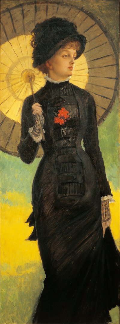 Woman with a Parasol by James Jacques Joseph Tissot