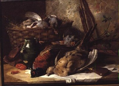 Still Life with Game Birds by James Jnr Hardy