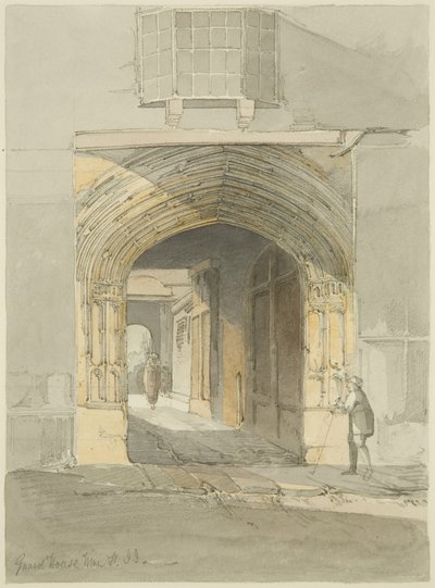 Guard House Passage, Wine Street by James Johnson