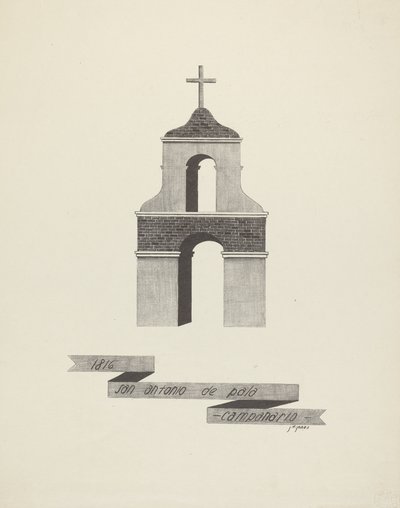 San Antonio de Pala - Campanario by James Jones
