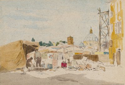 Building site: Rome by James Kerr Lawson