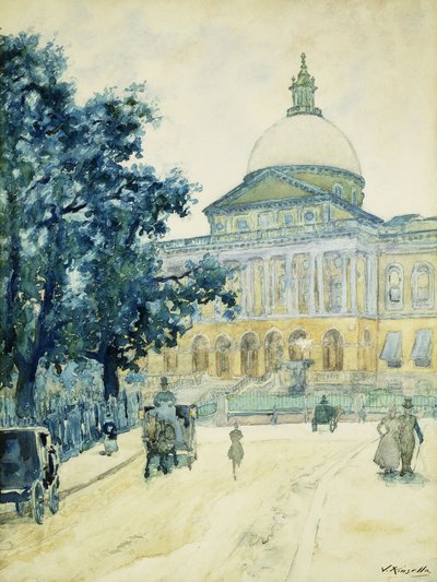 The Bullfinch State House, Boston by James Kinsella