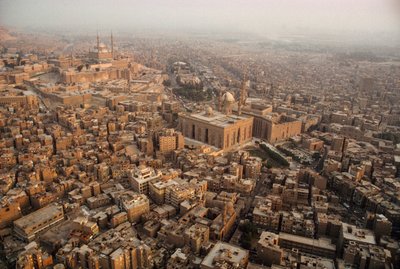 Aerial view of Cairo by James L Stanfield