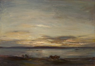 Golden Sunset, Fairlie by James Lawton Wingate