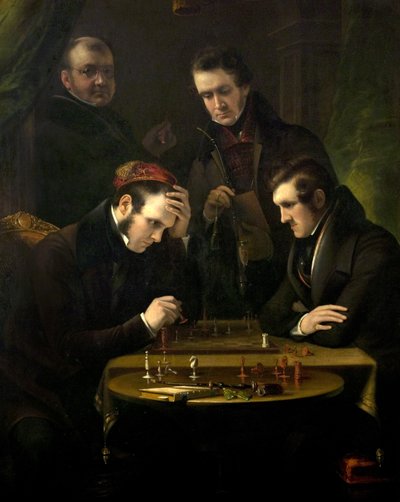 The Chess Players by James Lonsdale
