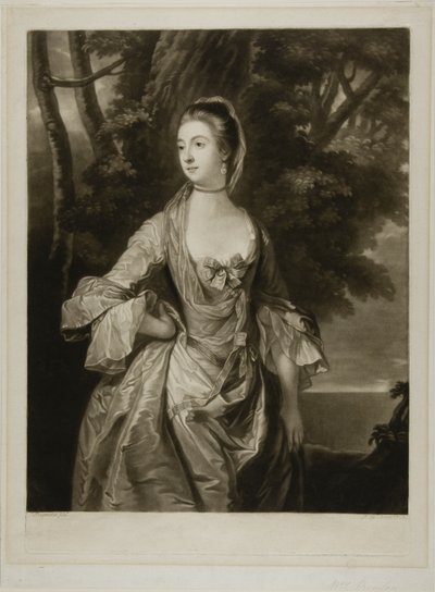 Mrs. Bonfoy by James MacArdell