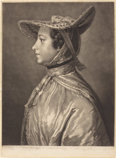 Katherine, Countess of Lincoln by James MacArdell after William Hoare