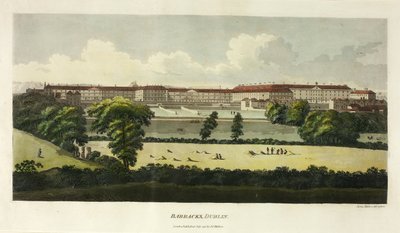 Barracks, Dublin by James Malton