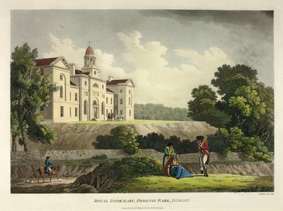Royal Infirmary Phoenix Park, Dublin by James Malton