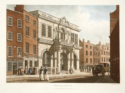 Tholsel, Dublin, 1798 by James Malton