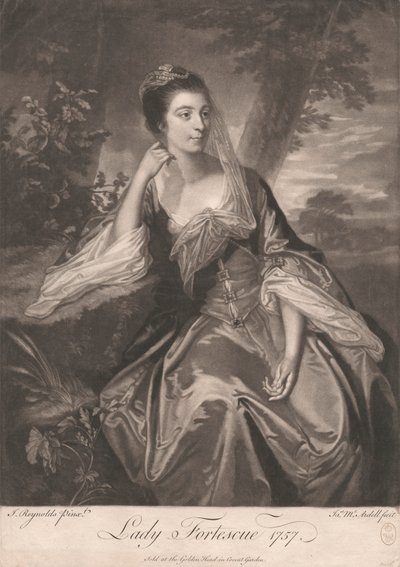 Lady Fortescue by James McArdell