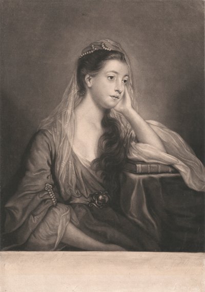 Mrs. Horneck by James McArdell