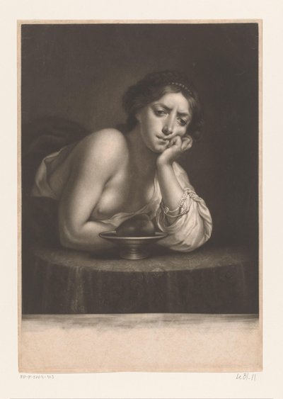 Sigismunda with the Heart of Guiscardo by James McArdell