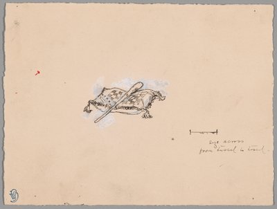 A Club on a Cushion by James McNeill Whistler