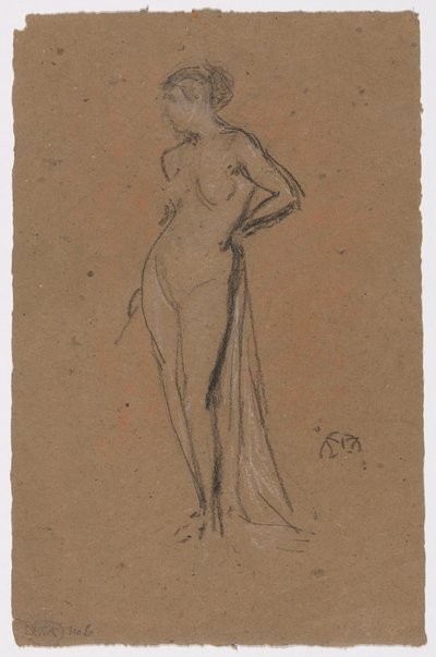 A Nude Figure by James McNeill Whistler