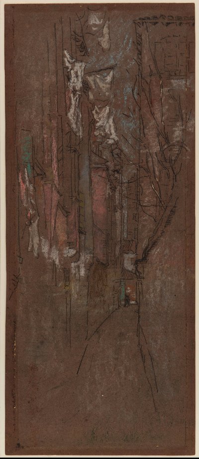 A Street in Venice by James Abbott McNeill Whistler