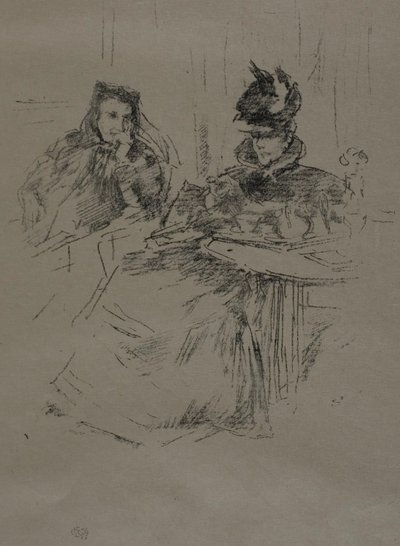 Afternoon Tea by James Abbott McNeill Whistler