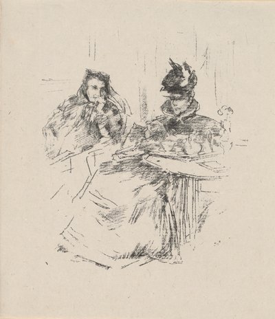 Afternoon Tea by James Abbott McNeill Whistler