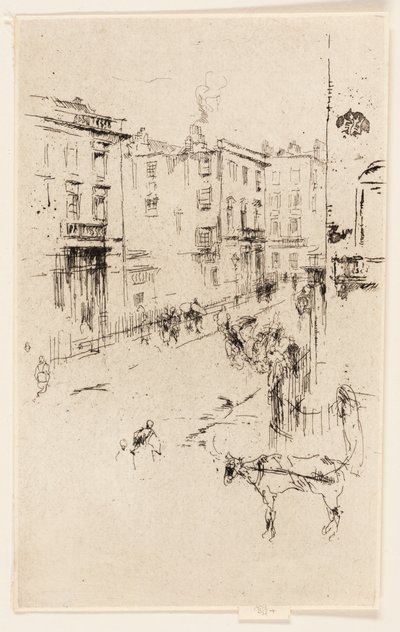 Alderney Street by James Abbott McNeill Whistler
