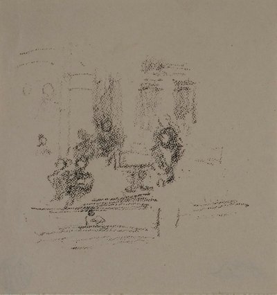 An Interior by James Abbott McNeill Whistler