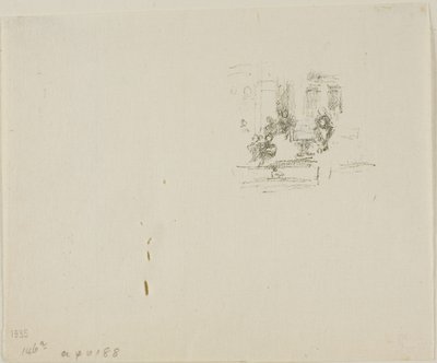 An Interior by James Abbott McNeill Whistler