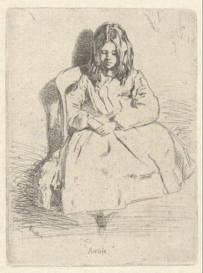 Annie, Seated by James Abbott McNeill Whistler