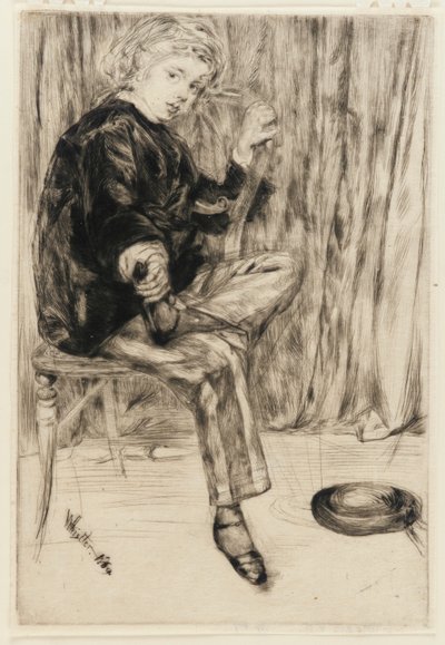 Arthur Haden by James Abbott McNeill Whistler