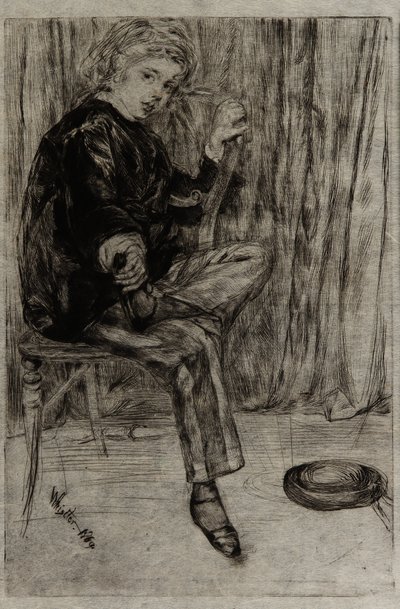 Arthur Haden by James Abbott McNeill Whistler