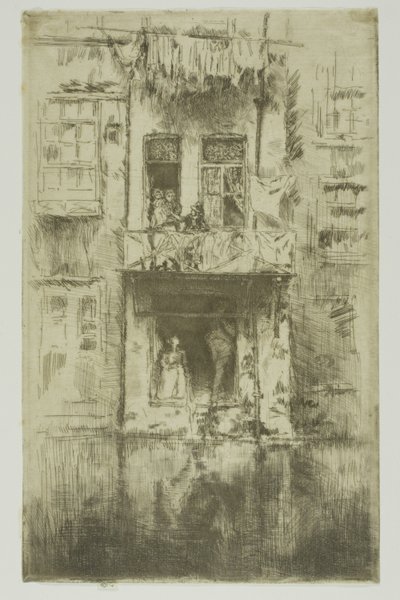 Balcony, Amsterdam by James Abbott McNeill Whistler