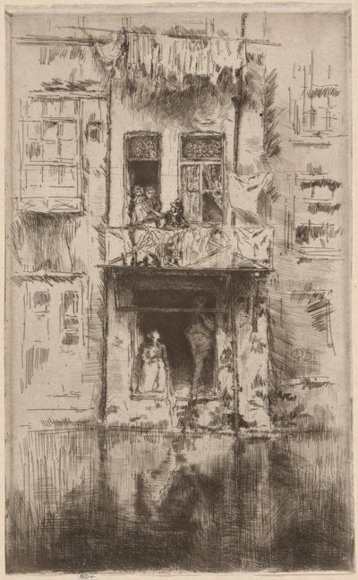 Balcony, Amsterdam by James Abbott McNeill Whistler