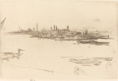 Battersea: Dawn by James Abbott McNeill Whistler