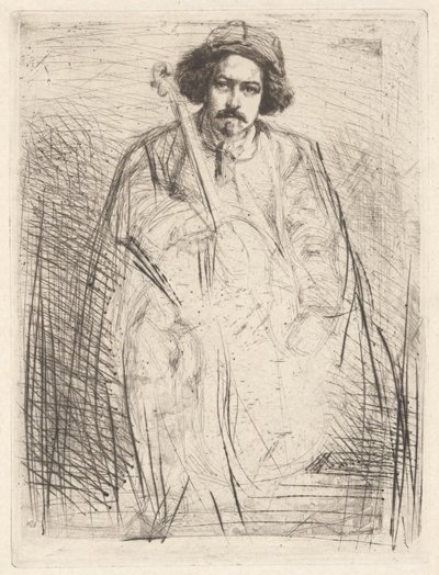 The Fiddler by James Abbott McNeill Whistler