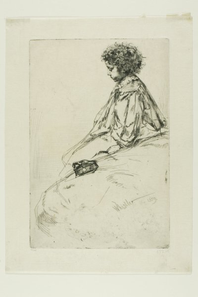 Bibi Lalouette by James Abbott McNeill Whistler