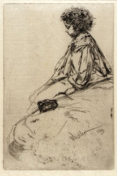 Bibi Lalouette by James McNeill Whistler