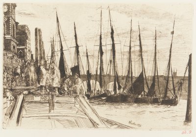 Billingsgate by James Abbott McNeill Whistler