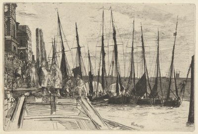 Billingsgate by James Abbott McNeill Whistler